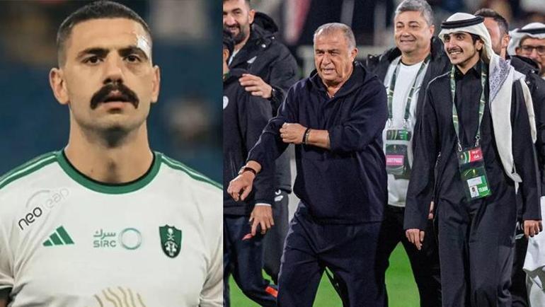 fatih terim ve merih demiral karsi karsiya al ahli al shabab maci ne bRTP5uYi