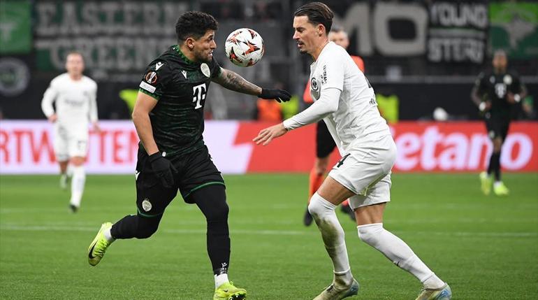 eintracht frankfurt ferencvaros mac sonucu 2 0 can uzundan muthis gol 0