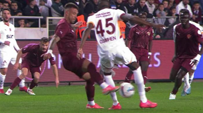 hatayspor galatasaray macinda damga vuran penalti pozisyonu trioda hakemler degerlendirdi net penalti puf N4WFzOJZ