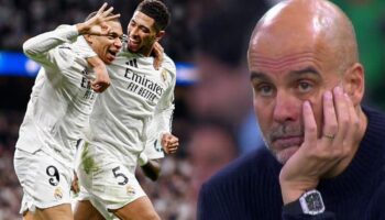 pep guardiola darmadagin kylian mbappe manchester cityyi sahadan sildi ozet real madrid manchester city mac 4MKVZDEr