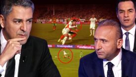 alanyaspor galatasaray macina damga vuran pozisyonlari trio yorumladi kirmizi kart vermeliydi 5OTnn5cU