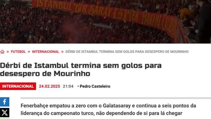 Avrupa basınının Galatasaray-Fenerbahçe derbisi şaşkınlığı: 'Korkutucu sahneler, maç bitti sahayı polis kapladı!' 3 avrupa basininin galatasaray fenerbahce derbisi saskinligi korkutucu sahneler mac bitti sahayi polis kapladi 2 jawTWMjR