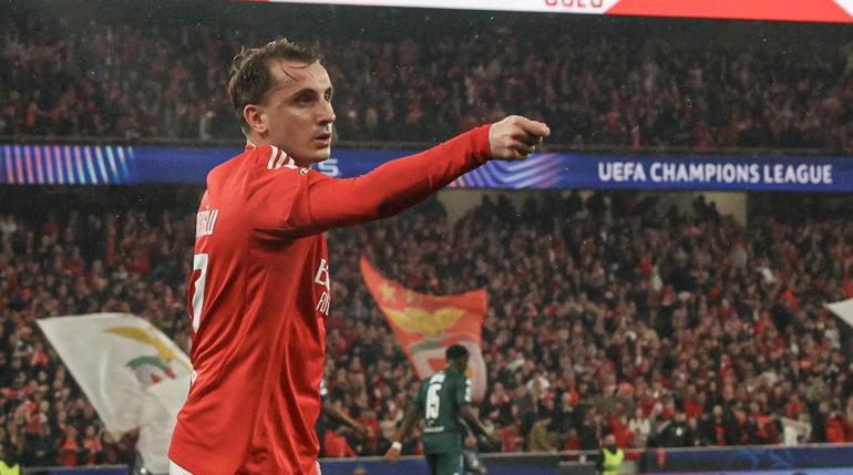 benfica barcelona maci canli sampiyonlar liginde gozler kerem akturkoglu ve orkun kokcude aCpu9cf7