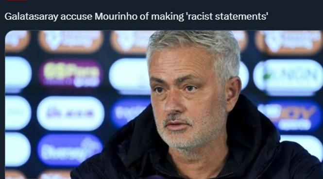 CANLI | Fenerbahçe'den derbi sonrası Jose Mourinho açıklaması! Galatasaray 'ırkçılık söylemi' iddiasıyla suç duyurusu açılacağını duyurmuştu... 3 canli fenerbahceden derbi sonrasi jose mourinho aciklamasi galatasaray irkcilik soylemi iddiasiyla suc duyurusu U2vRsTh9