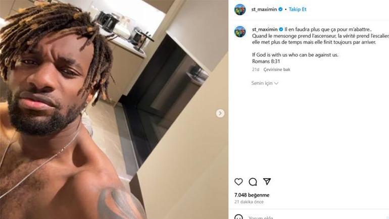 fenerbahcenin rangers maci kadrosuna alinmayan saint maximinden olay paylasim 0 FbjqCL6Q