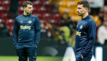 galatasaray fenerbahce derbisi oncesi gergin anlar mert hakan yandasa olay tepki Wbl8Kkei