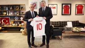 hollanda futbol federasyonu baskani frank paauwdan tff baskani ibrahim haciosmanogluna ziyaret LXTaIuhn