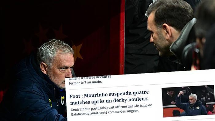 Jose Mourinho'ya ağır ceza! Dünya basınında yankı buldu: 'Bu iş burada bitecek gibi gözükmüyor...' 3 jose mourinhoya agir ceza dunya basininda yanki buldu bu is burada bitecek gibi gozukmuyor 8nMNlty2