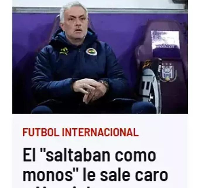 Jose Mourinho'ya ağır ceza! Dünya basınında yankı buldu: 'Bu iş burada bitecek gibi gözükmüyor...' 2 jose mourinhoya agir ceza dunya basininda yanki buldu bu is burada bitecek gibi gozukmuyor g7Ktd3ea
