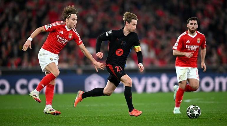 ozet benfica barcelona mac sonucu 0 1 kerem akturkoglunun cabasi yetmedi raphinha 10