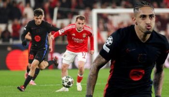 ozet benfica barcelona mac sonucu 0 1 kerem akturkoglunun cabasi yetmedi raphinha 10 umN9rnkS