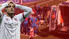 sivasspor goztepe macinda korkutan anlar rey manaj icin ambulans sahaya girdi h1v8yxfS