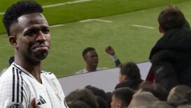 vinicius junior atletico madrid taraftarlarini sahaya indiriyordu olay hareket UVqDfG6W