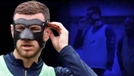 burnu kirilan edin dzeko antrenmana cikti goruntusu dikkat cekti PFYOZ7zY