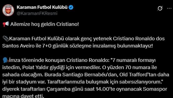 cristiano ronaldo tff 2 lig kulubune kiralandi resmi aciklama geldi gercegi grok duyurdu 4 N8llImiC