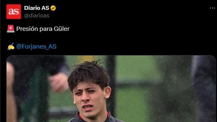 İspanya'da Arda Güler için şok sözler! 'Ne anlama geldiğini bilmiyor, Montella onu şımartmaya istekli...' 2 ispanyada arda guler icin sok sozler ne anlama geldigini bilmiyor montella onu simartmaya istekli RepOuTTk