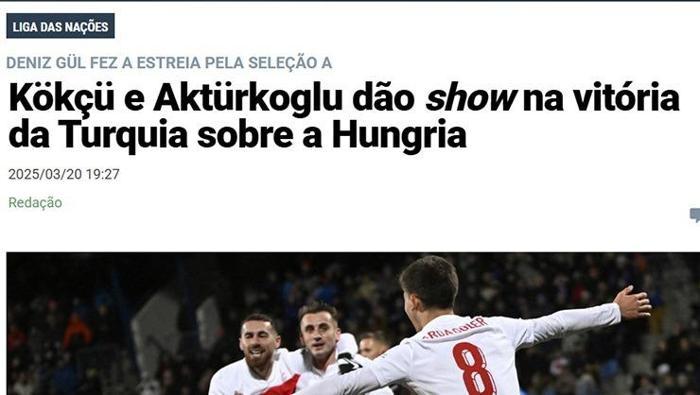Kerem Aktürkoğlu ve Orkun Kökçü şov yaptı, Portekiz ayağa kalktı! Türkiye-Macaristan maçının ardından manşetlerdeler... 8 kerem akturkoglu ve orkun kokcu sov yapti portekiz ayaga kalkti turkiye macaristan macinin ardindan mansetlerdeler