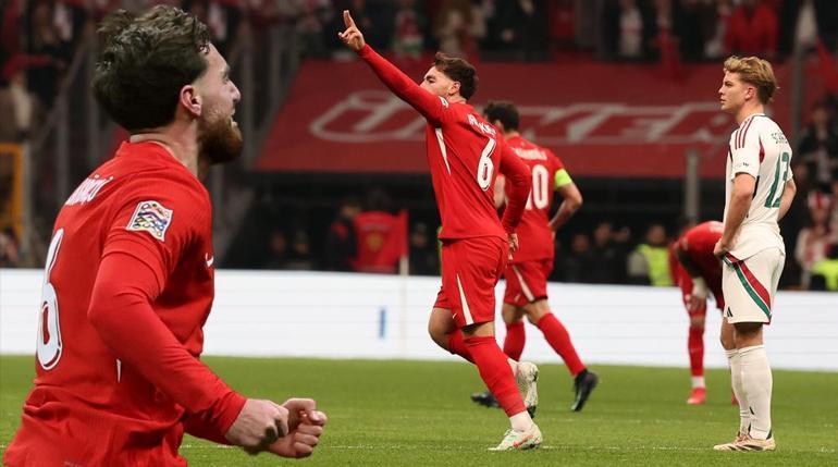 milli takimimizda kerem akturkoglu ve orkun kokcu sahnede oguz aydindan ilk resmi macta iki rssQXi7v