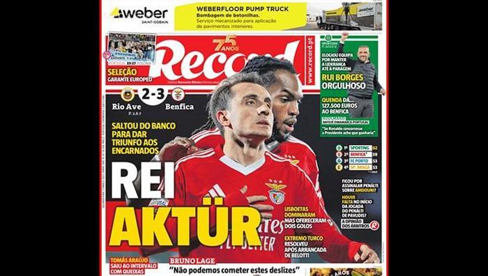 'Osmanlının baklavası gibi' Benfica'ya hayat veren Kerem Aktürkoğlu'na olay övgü: Bipolar bozukluğa Türk büyüsü 9 osmanlinin baklavasi gibi benficaya hayat veren kerem akturkogluna olay ovgu bipolar bozukluga turk buyusu MRHfFPRS
