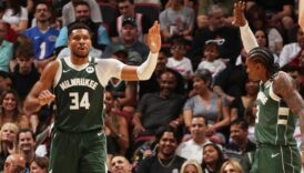giannis antetokounmpo sov yapti milwaukee bucks evinde miami heati devirdi 4mBbJ3iF